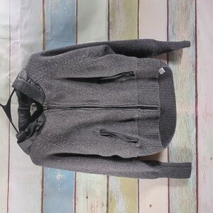Athleta Wool Zippered Jacket